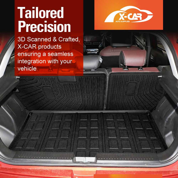Boot Liner/ Back Seat Protector for Suzuki Fronx Hybrid 2025-Onwards All Weather Car Mats