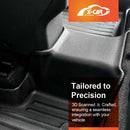 3D Floor Mats for Volkswagen VW Tiguan 3rd Gen CT Series 2025-Onwards All-Weather Car Liners-6