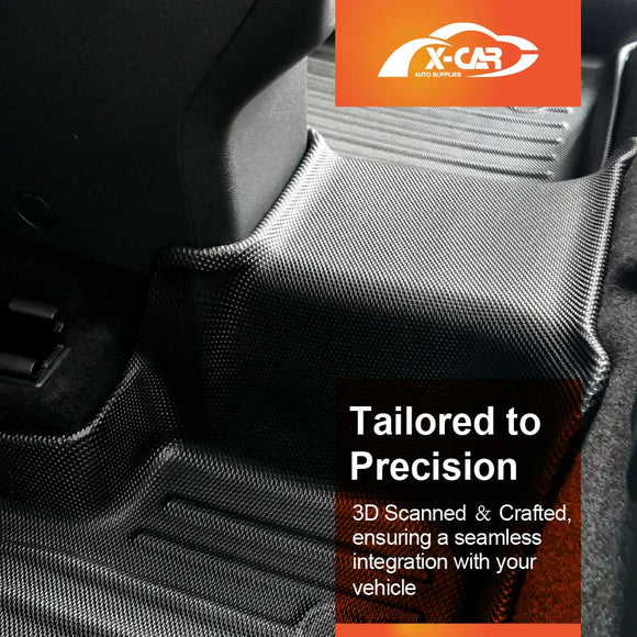 3D Floor Mats for Volkswagen VW Tiguan 3rd Gen CT Series 2025-Onwards All-Weather Car Liners