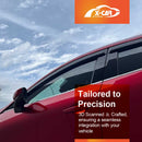 WeatherShields for Mazda 3 Hatch 2019-Onwards Car Weather Shields Wind Deflectors Sun Visors-6