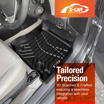 3D Floor Mats for Toyota Corolla Sedan 2013-2019 All-Weather Car Liners - 0