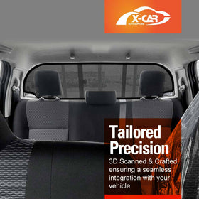 Window Sun Shades for Toyota Hilux Double Cab 2025-Onwards Rear Windscreen Shade - 0