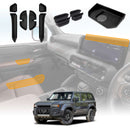 Door Handle & Side Storage Box Tray for Toyota Prado 250 Series 2024-Onward Dash Organizer Accessories-1