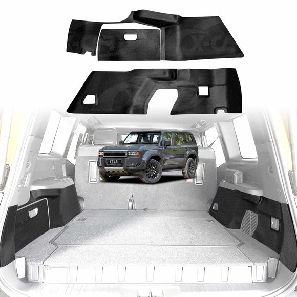 Boot Liner / Back Seat Protector  for Toyota Prado 250 Series 5-Seater 2024-Onwards