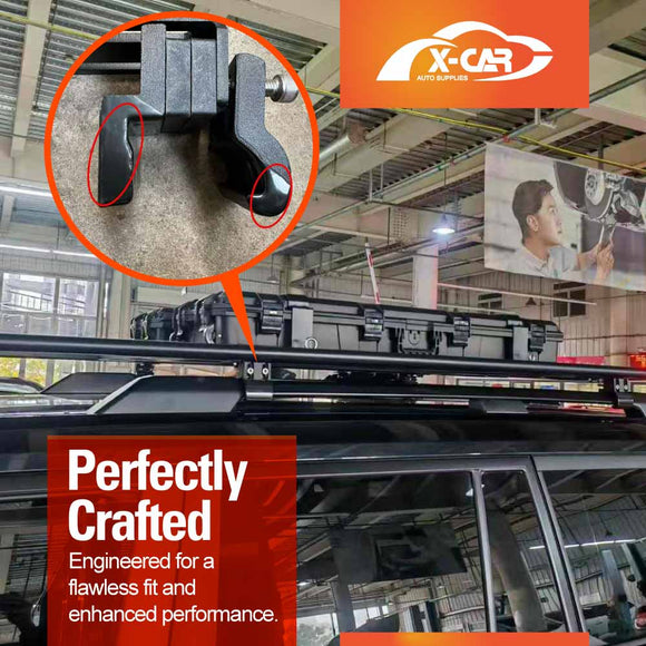 Roof Rack Rear Ladder LED Awning for Toyota Prado 250 Series VX/Kakadu/Altitude 2024-2025