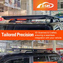 Roof Rack Rear Ladder LED Awning for Toyota Prado 250 Series VX/Kakadu/Altitude 2024-2025-6