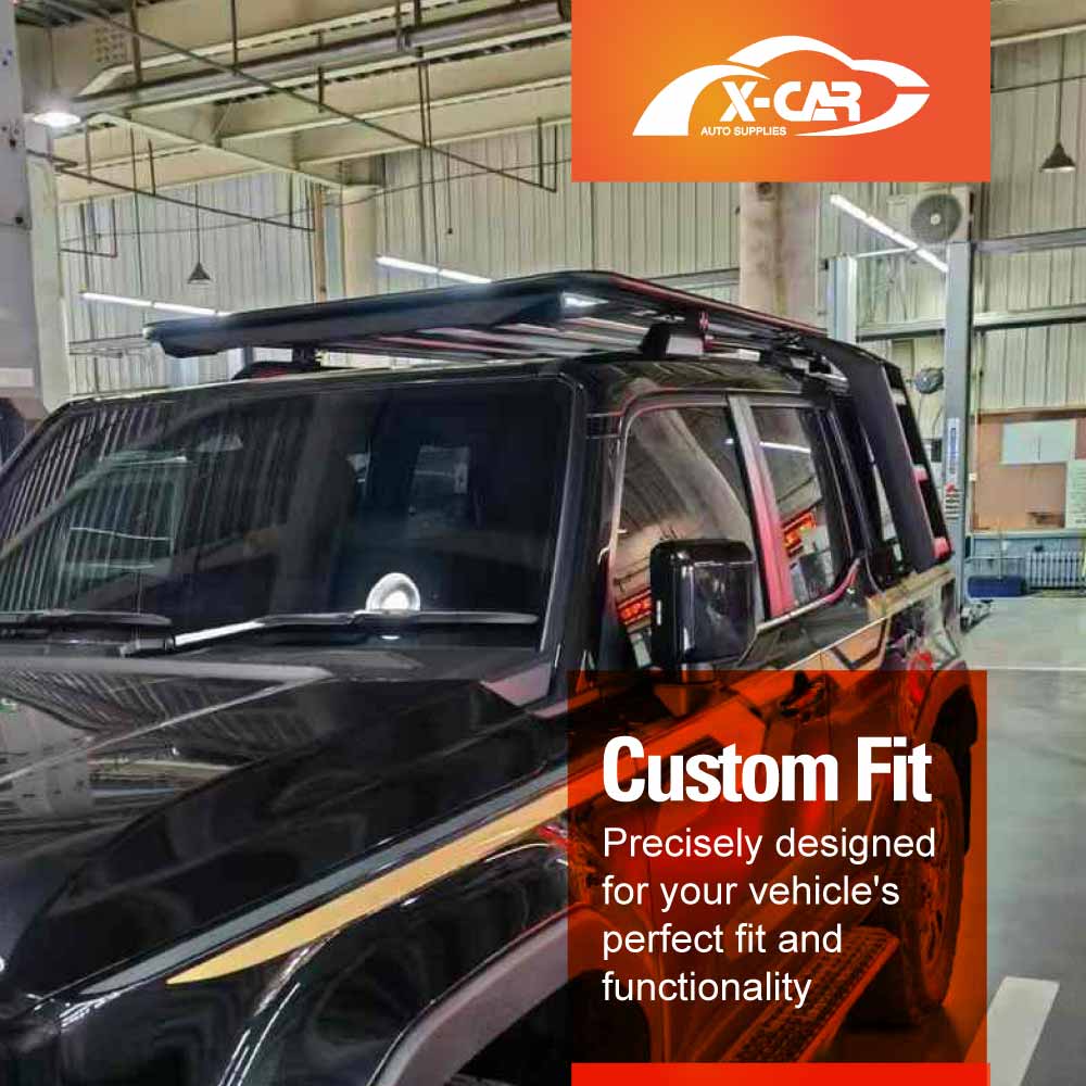 Roof Rack Rear Ladder LED Awning for Toyota Prado 250 Series VX/Kakadu/Altitude 2024-2025 - 0
