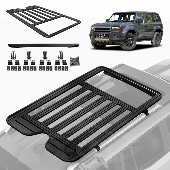 Roof Rack Rear Ladder LED Awning for Toyota Prado 250 Series VX/Kakadu/Altitude 2024-2025