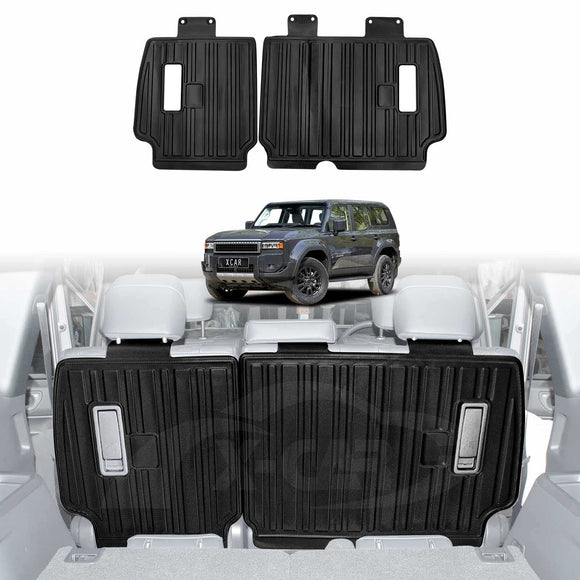 Boot Liner / Back Seat Protector  for Toyota Prado 250 Series 5-Seater 2024-Onwards