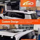 Roof Rack Rear Ladder LED Awning for Toyota Prado 250 Series VX/Kakadu/Altitude 2024-2025-17