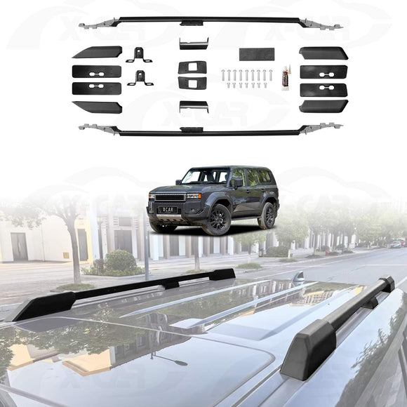 Roof Rack/ Side Ladder/ LED Awning for Toyota Prado 250 Series GX 2024-2025