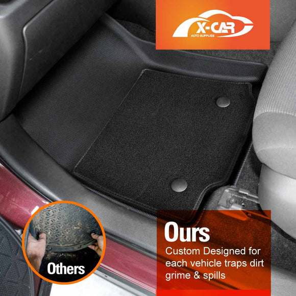 3D Floor Mats for Toyota Rav4 Rav 4 2019-2025 All-Weather Car Liners