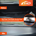 Retractable Cargo Cover for Ford Everest 2015-2022 Rear Rack Partition Shelter Canvas Shade