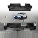 3D Floor Mats for Volkswagen VW Tiguan Allspace 2018-2024 All-Weather Car Liners-20