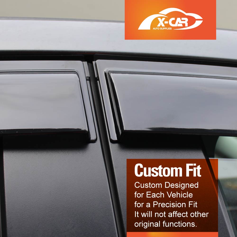 WeatherShields For Toyota Landcruiser 300 LC300 2021-2025 Car Weather Shields Wind Deflectors Sun Visors