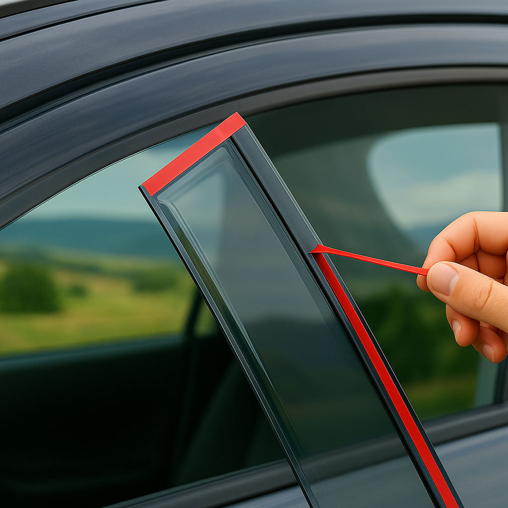 Car Window Weather Shields | Weathershields for Cars Kluger | X-CAR