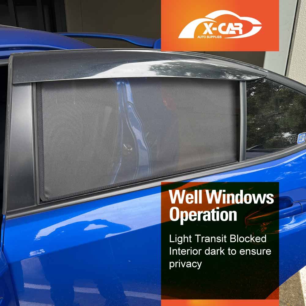 Rear Window Sun Shade for Subaru WRX Sedan 2014-2021 - 0
