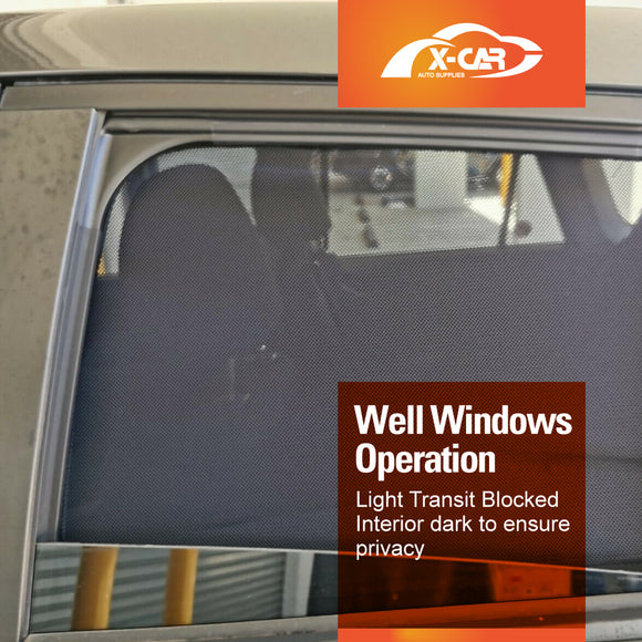 Window Sun Shades for Volkswagen ID.4 2025-Onwards Windscreen Blind Mesh