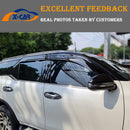 Weathershields for Toyota Fortuner 2015-Onwards Car Weather Shields Wind Deflectors Sun Visors-4