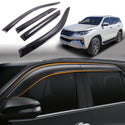 Weathershields for Toyota Fortuner 2015-2025 Car Weather Shields Wind Deflectors Sun Visors