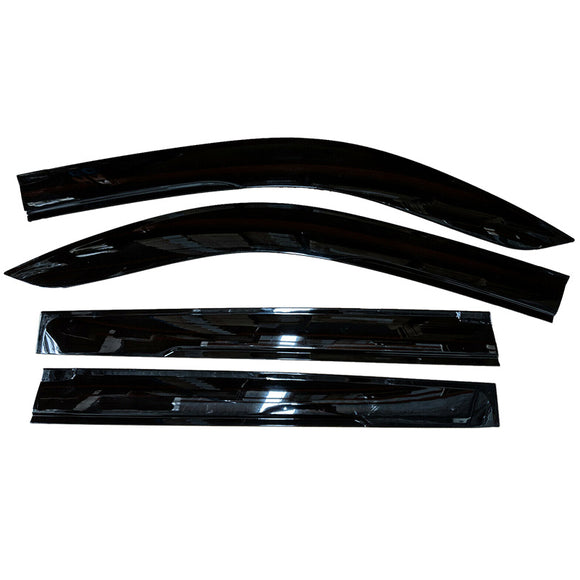 Weathershields for Toyota LandCruiser 200 Series 2007-2021 Car Weather Shields Wind Deflectors Sun Visors