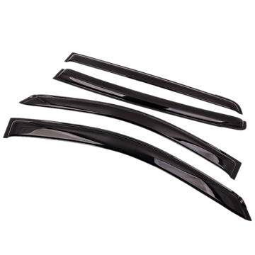 Weathershields for Mitsubishi Triton ML MN Double Cab 2006-2015 Car Weather Shields Wind Deflectors Sun Visors - 0