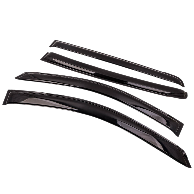 Weathershields for Mitsubishi Triton ML MN Double Cab 2006-2015 Car Weather Shields Wind Deflectors Sun Visors - 0