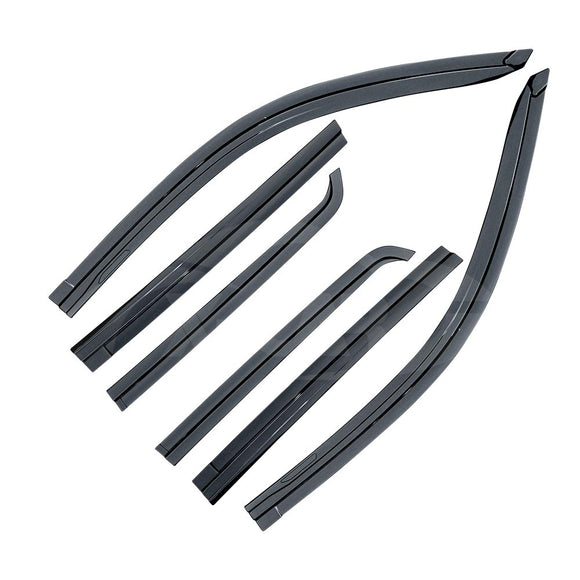 WeatherShields for Toyota LandCruiser Prado 120 Series 2003-2009 Car Weather Shields Wind Deflectors Sun Visors
