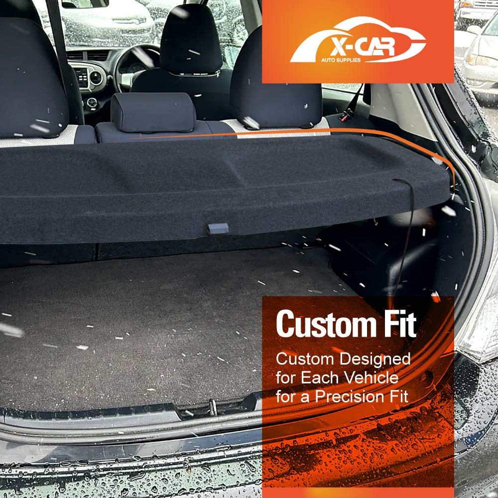 Cargo Cover for Toyota Yaris Hatch 2011-2020 Car Trunk Shade - 0