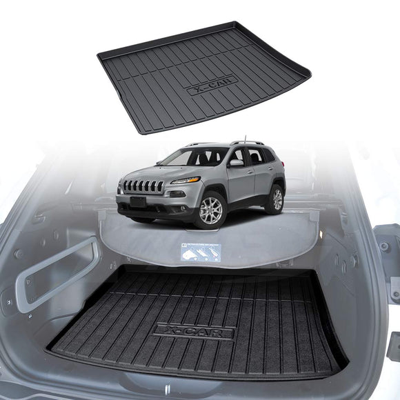 Boot Liner for Jeep Cherokee 2014-2022 All Weather Car Mats