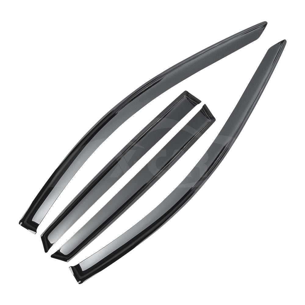 Déflecteurs De Vent WALSER Pour Nissan Qashqai 3 (à Partir D'avril 2021) - Kit 4 Pièces Avant/Arrière