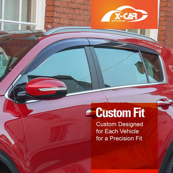 WeatherShields for Kia Sportage 2016-2021 Car Weather Shields Wind Deflectors Sun Visors