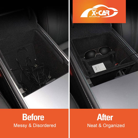 Centre Console Organizer Tray for Tesla Model 3 2021-2023 and Model Y 2021-2025
