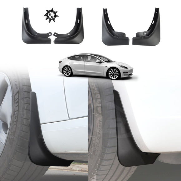 Tesla Model 3 Mud Flaps 2017-2023