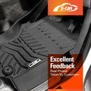 3D Floor Mats for Volkswagen Amarok Dual Cab 2009-2022 All-Weather Car Liners-3