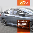 WeatherShields for Honda Civic Sedan 2016-2021 Car Weather Shields Wind Deflectors Sun Visors-5