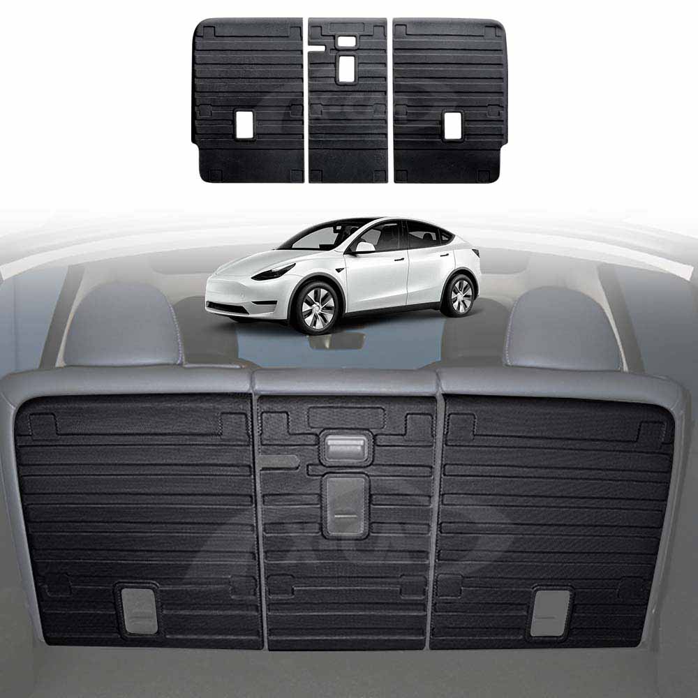 Tesla Model Y Interior Liners Set 3D All-Weather Cargo Mats 2022-2025