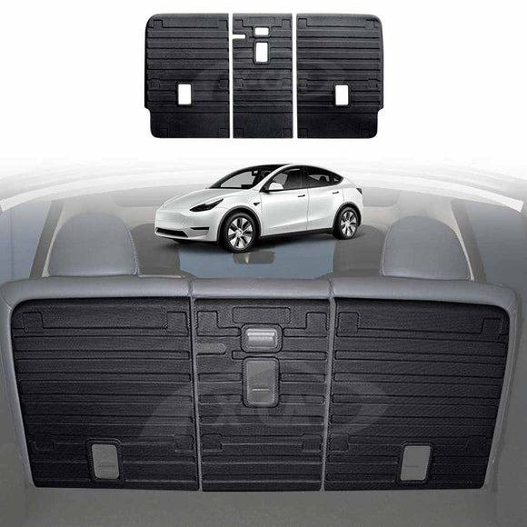 Tesla Model Y Interior Liners Set 3D All-Weather Cargo Mats 2022-2025