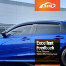 WeatherShields for Honda Civic Sedan 2016-2021 Car Weather Shields Wind Deflectors Sun Visors-6