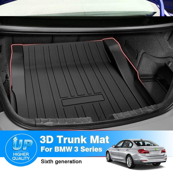 Boot Liner for BMW 3 Series Sedan 2012-2018 All Weather Car Mat