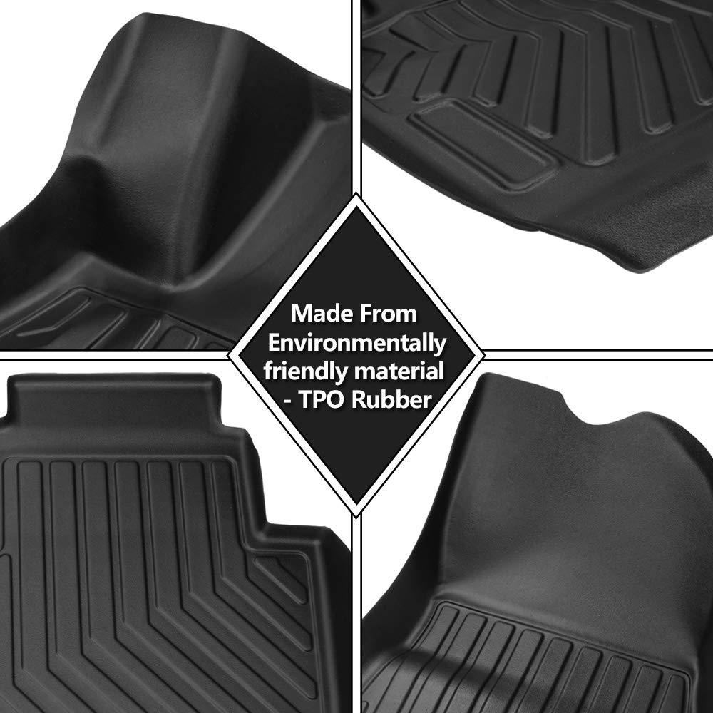 3D Floor Mats for Suzuki Jimny 3-Door Auto Transmission 2018-2025 All-Weather Car Liners