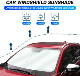 WindScreen Sun Shade for Mazda CX-8 CX8 SUV 2018-2024 - 0