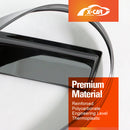 WeatherShields for Nissan Navara King Cab D23 NP300 2015-2025 Car Weather Shields Wind Deflectors Sun Visors-7