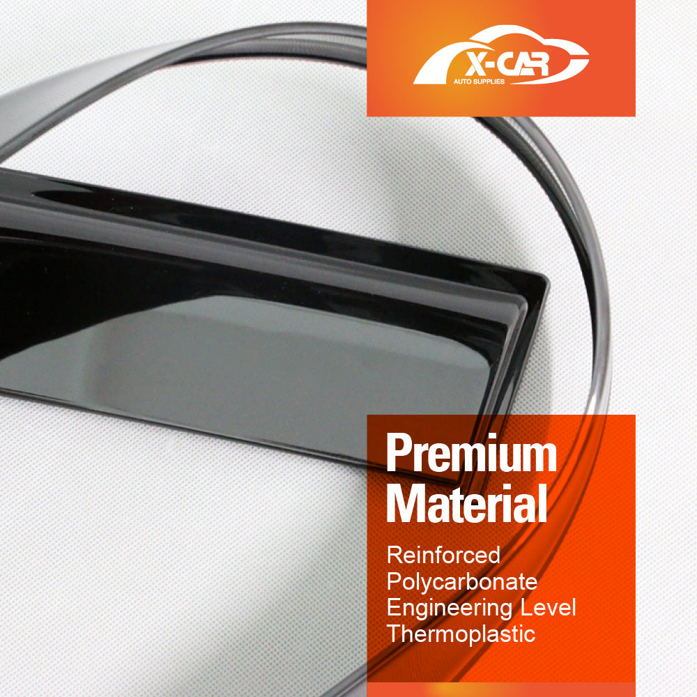 Weathershields for Toyota Prado 150 Series 2009-2024 Car Weather Shields Wind Deflectors Sun Visors