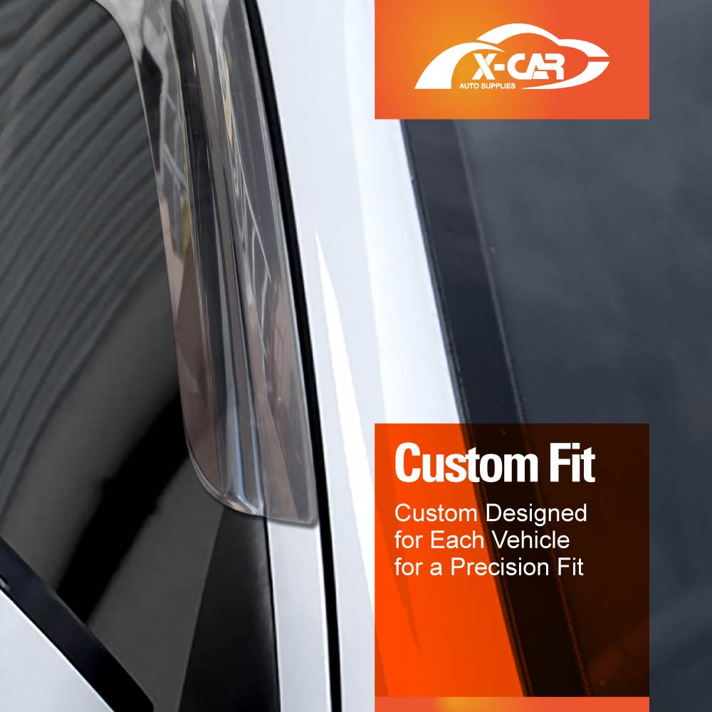 WeatherShields for Volkswagen Amarok 2009-2022 Car Weather Shields Wind Deflectors Sun Visors - 0