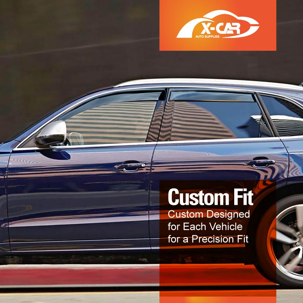WeatherShields for Audi Q5 SQ5 MK1 2009-2016 Car Weather Shields Wind Deflectors Sun Visors
