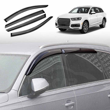WeatherShields for Audi Q7 SQ7 2015-Onwards Car Weather Shields Wind Deflectors Sun Visors