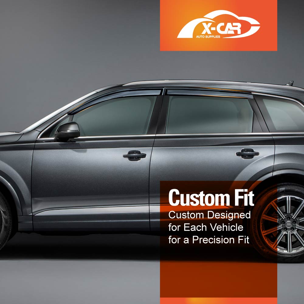 WeatherShields for Audi Q7 SQ7 2015-2025 Car Weather Shields Wind Deflectors Sun Visors