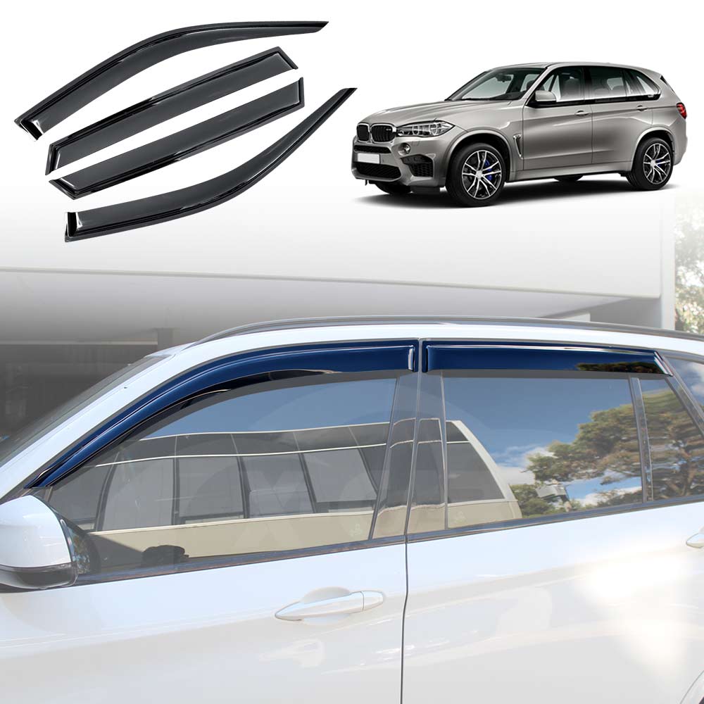 WeatherShields for BMW X5 2013-2018 Car Weather Shields Wind Deflectors Sun Visors