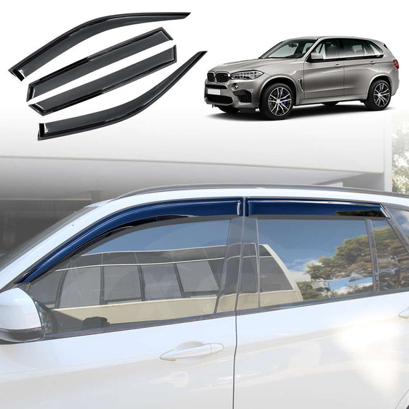 WeatherShields for BMW X5 2013-2018 Car Weather Shields Wind Deflectors Sun Visors